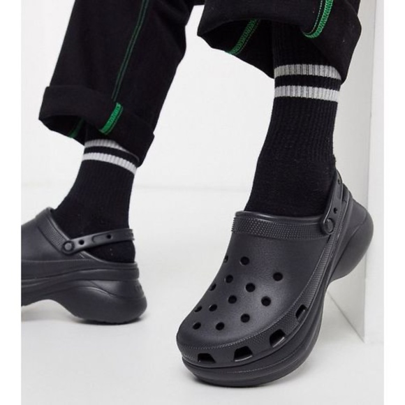 ⚡SOLD⚡ NWT Crocs Women's Classic Bae Platform Chunky Clog Sandals - Picture 12 of 14